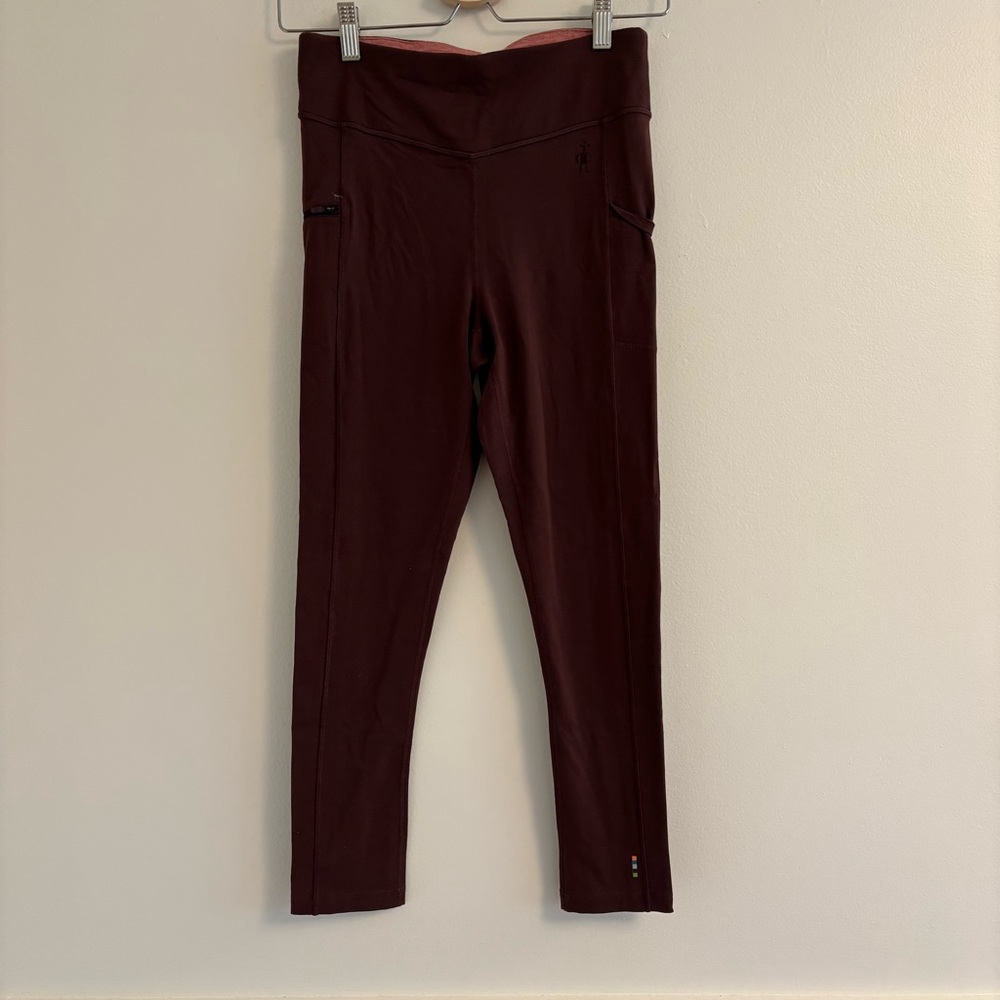 Smartwool Burgundy Leggings